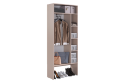 Шкаф двухдверный L800 "Баско" Мебельсон, г. Ижевск