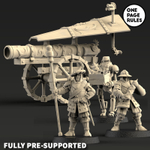 Grand Alliance Order Cities of Sigmar Empire Great Cannon 1 шт. миниатюра для dnd, днд, pathfinder, фентези, Настольная игра, НРИ, Варгейм, РПГ