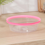 Крышка силиконовая для СВЧ Доляна, 20×20×6 см, цвет МИКС