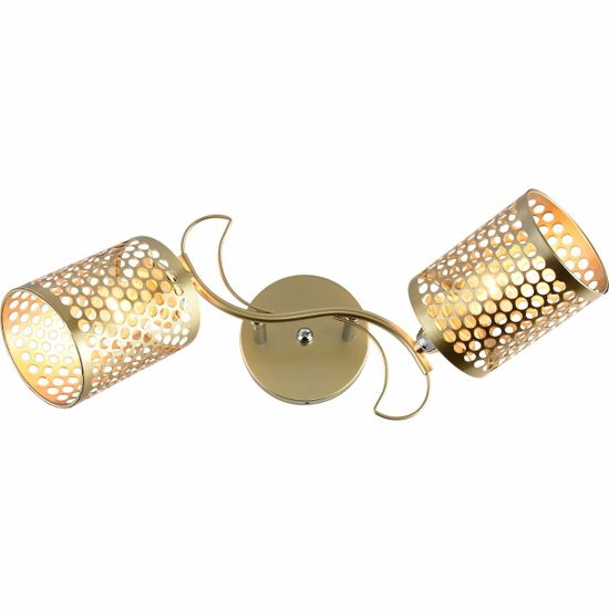 Люстра потолочная Reluce E27 01322-0.3-02 MATT GOLD+CR