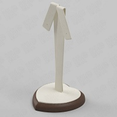 Подставка для серег/ушки/2 отверстия/накладка/основание сердечко/Н-115 мм.