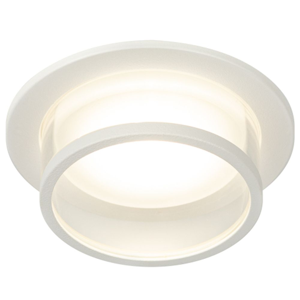 Светильник встраиваемый декоративный ЭРА DK99 WH под лампу MR16 GU5.3 белый