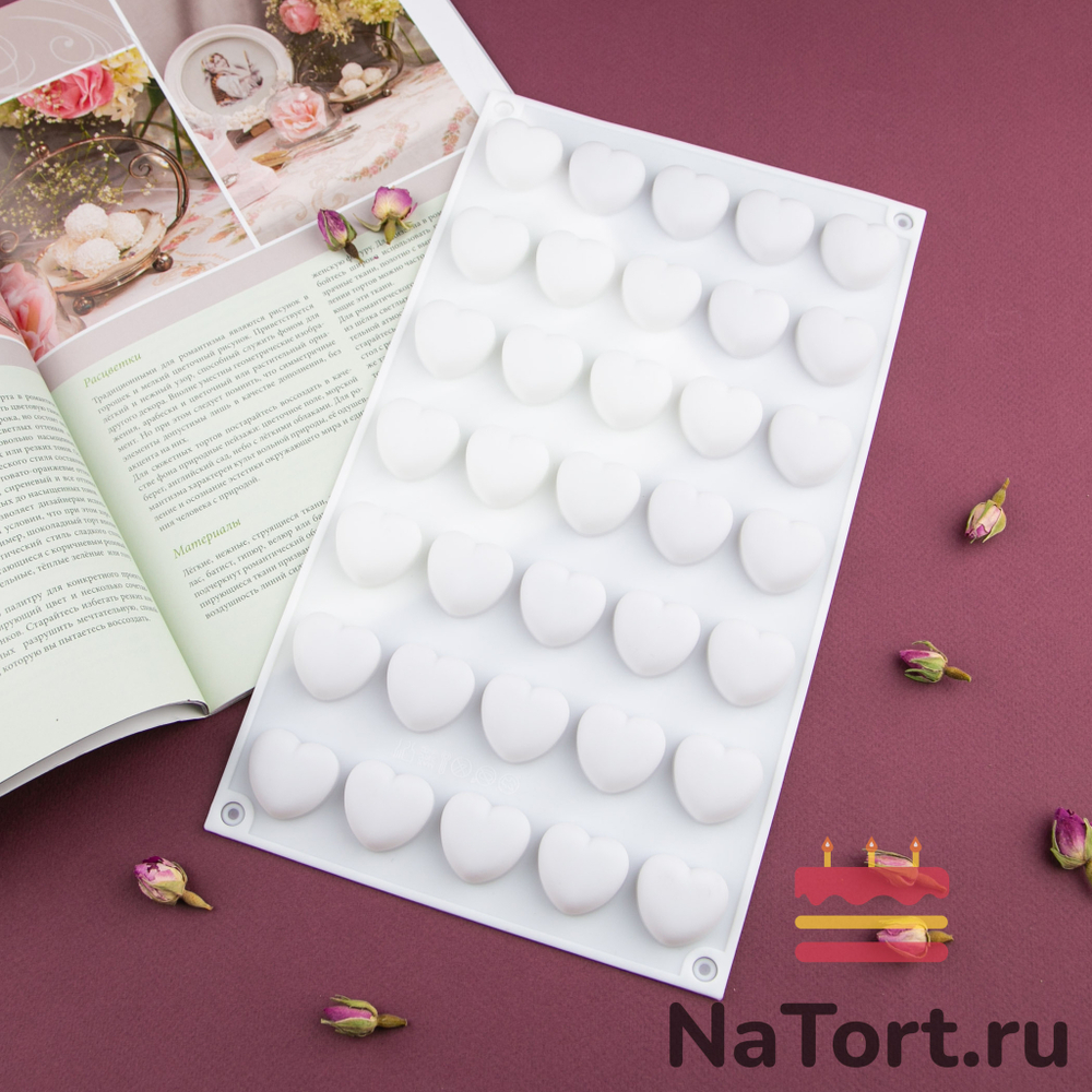 Форма для муссовых десертов «Сердечки микро»