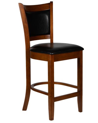 Стул полубарный  GARRY COUNTER (шоколад, черный)
