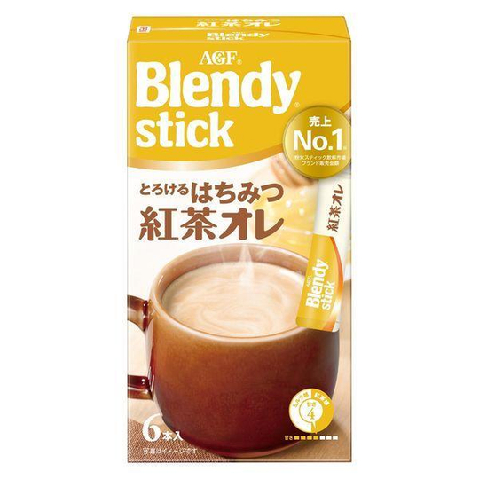 Чай черный растворимый 3 в 1 Blendy Stick с медом и молоком