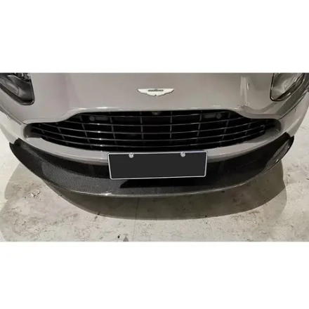 Карбоновая губа переднего бампера для ASTON MARTIN DB11 2016+ Астон Мартин Аэродинамический обвес