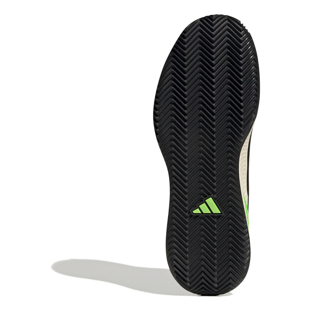 Мужские теннисные кроссовки adidas Defiant Speed Clay Court Shoe Men - Black, Neon Green