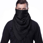 Арафатка Skully MZ-552 a1 (черный) 110х110см