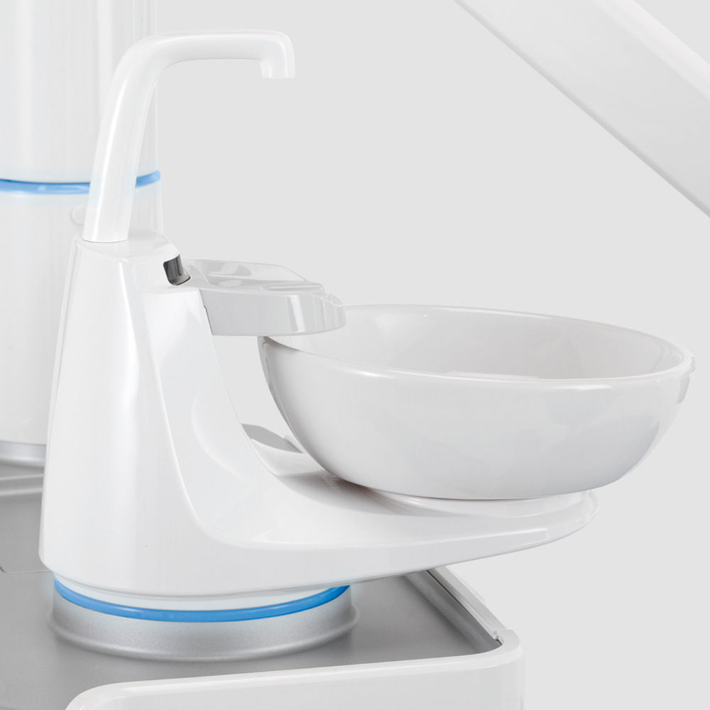 Стоматологическая установка Stern Weber S320 TR (эл.мотор, турбина, свет 50000 Лк)