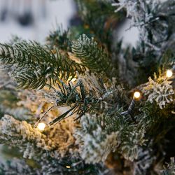 ULD-T5460-030-SNA-3AA WARM WHITE IP20 XMAS TREE SNOW Дерево светодиодное Ёлочка снежная. на батарейках 3АА не в-к. 54х60см. 30 светодиодов. Теплый белый свет. TM Uniel