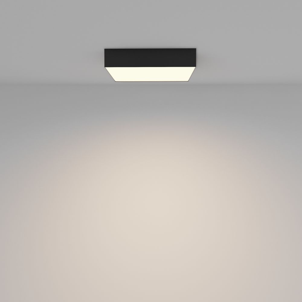 Светильник потолочный светодиодный Maytoni   C032CL-36W3K-SQ-B