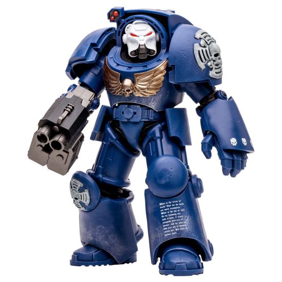 Фигурка McFarlane Warhammer 40k Ultramarines Terminator, 20 см / Фигурка по мотивам вселенной "Warhammer 40,000"