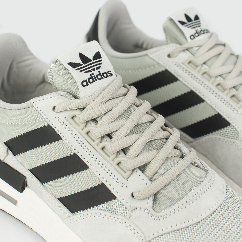 Кроссовки Adidas ZX 500 Boost Wmns Grey / Black Str./ White