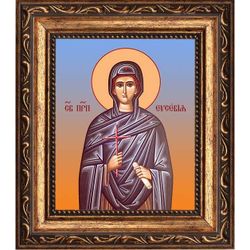 Евсевия Миласская преподобная. Икона на холсте.