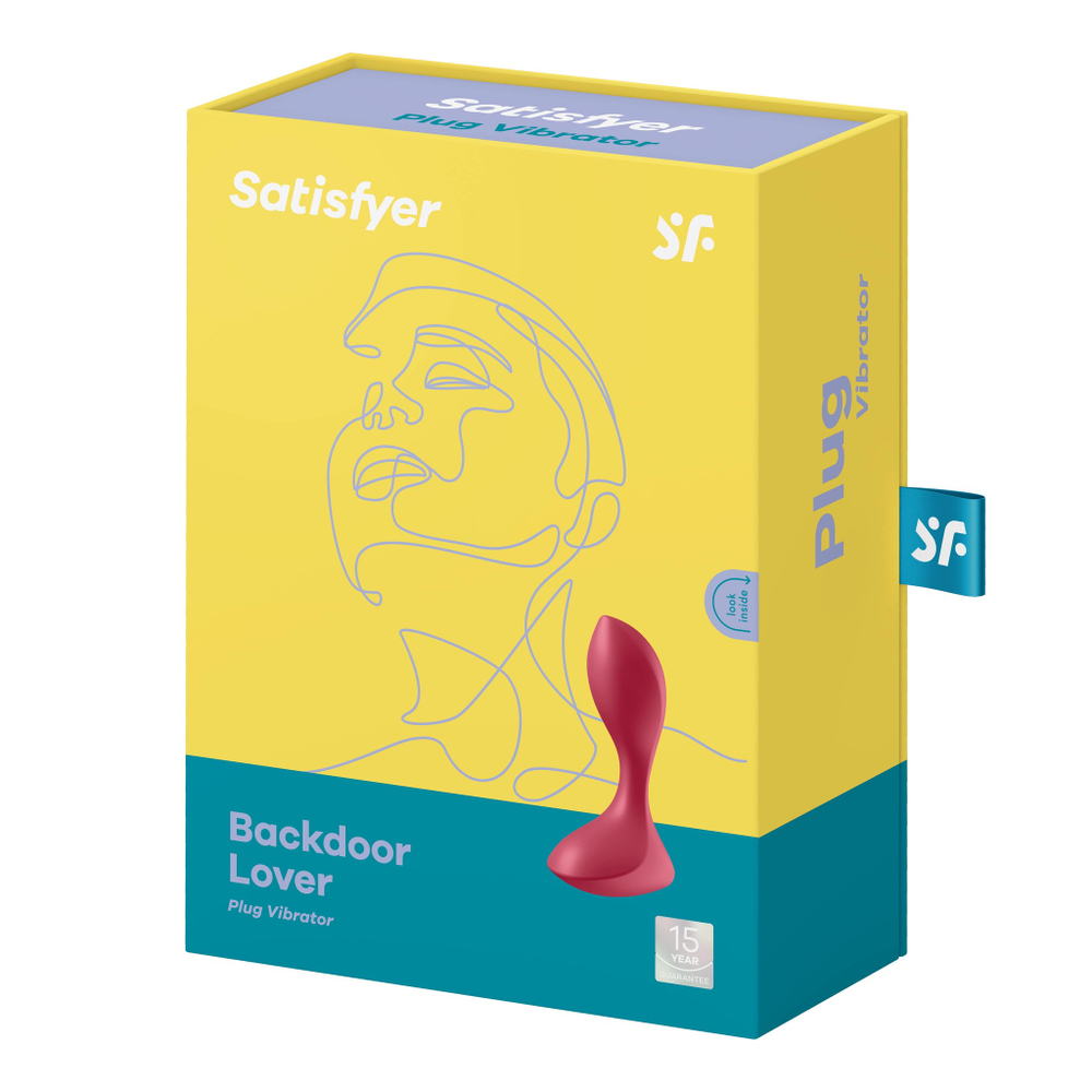 Вибромассажер простаты Satisfyer Backdoor Lover (красный)