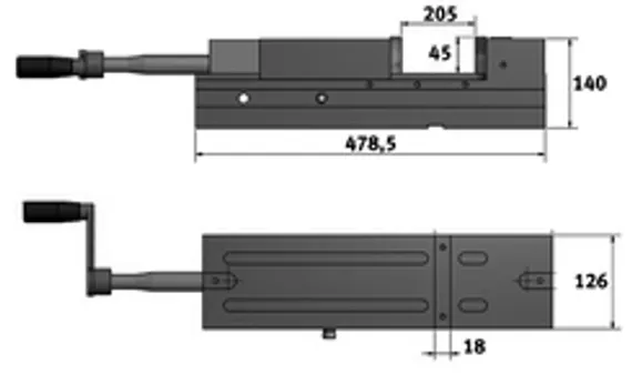 Фрезерный станок Optimum OPTImill MT 230S