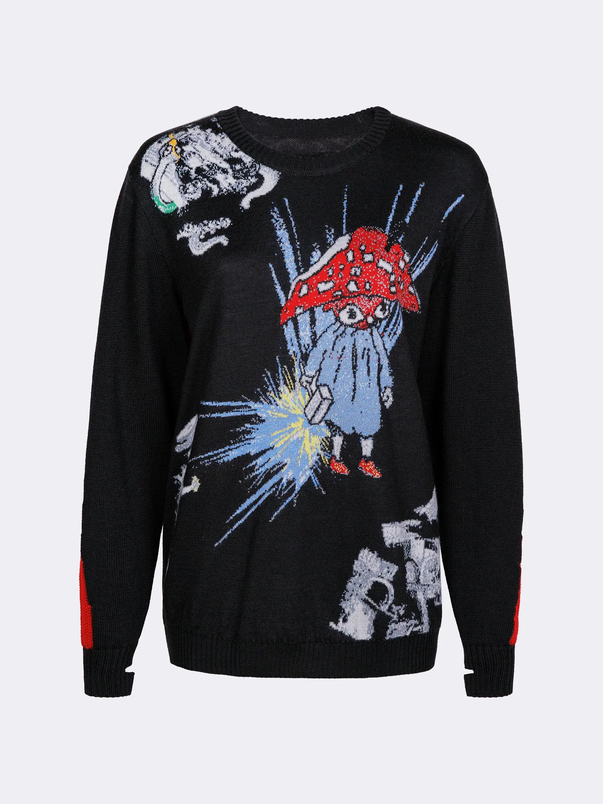 Свитер с принтом OLA OLA