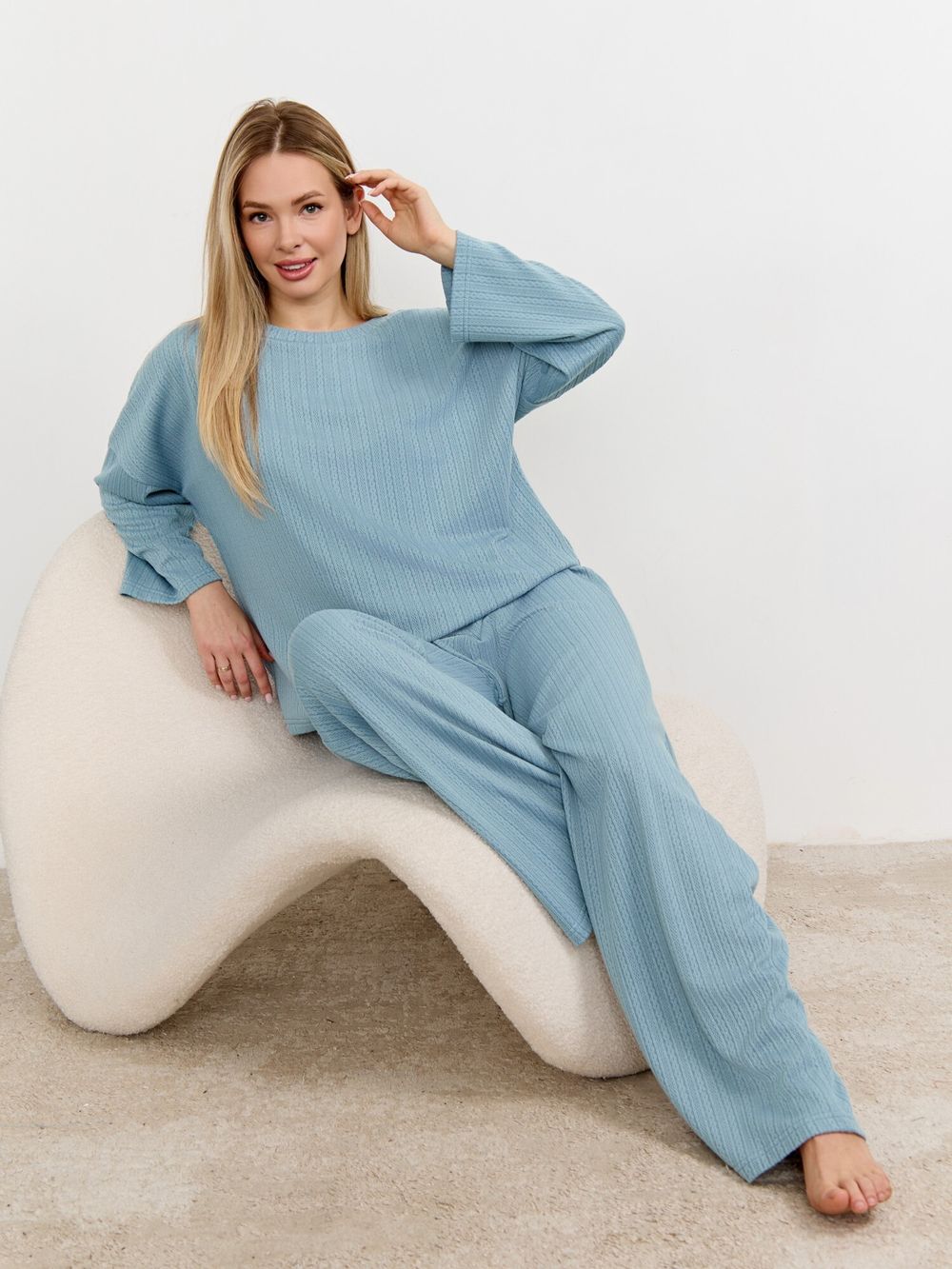 Костюм Материя-1 Виотекс СЕРО-ГОЛУБОЙ