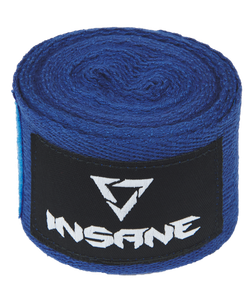 Бинт боксерский CRUSHER, хлопок, синий, 3,5 м
