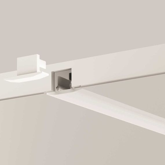 Алюминиевый профиль скрытого монтажа 16x8 (Серебро, 2 м), ALM-0808-S-2M Maytoni Led Strip 636021