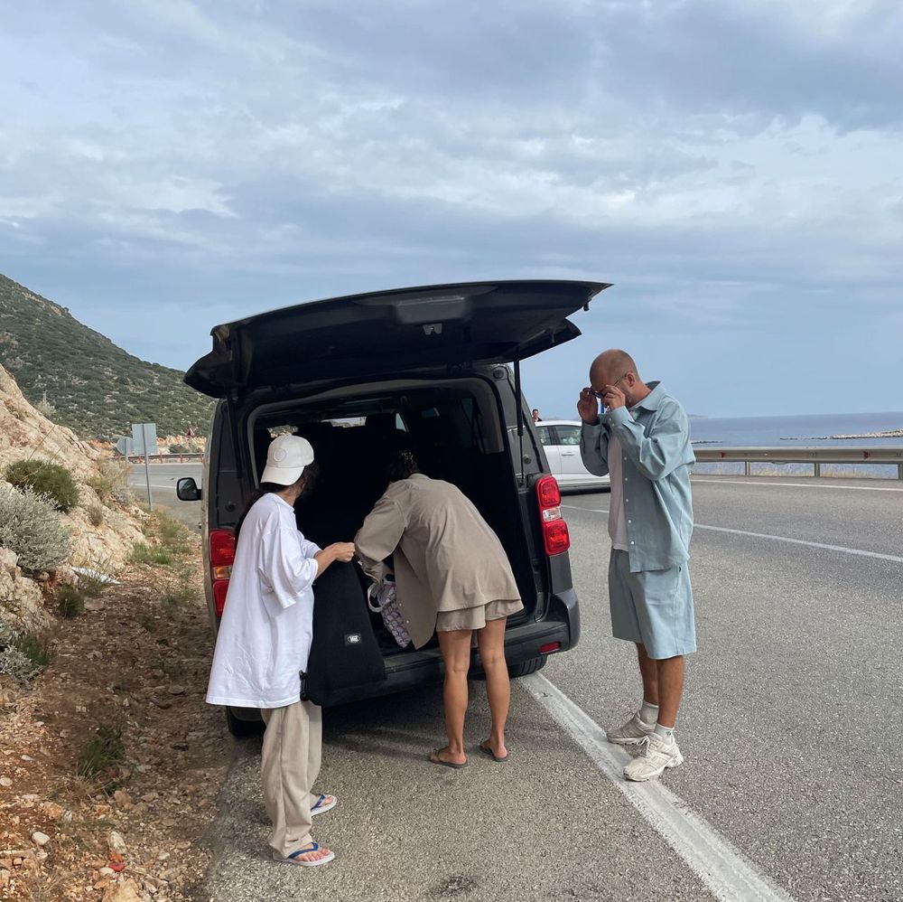 Шорты Смерч #4 Длинные джинсовые Голубые