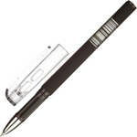 Ручка гелевая Attache "Mystery" черная, 0,5мм, корпус soft touc