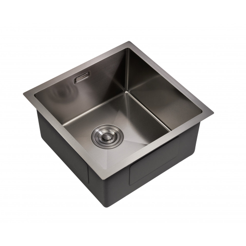 Мойка для кухни MILACIO Denia 44 Steel MC.77439 сталь воронёная