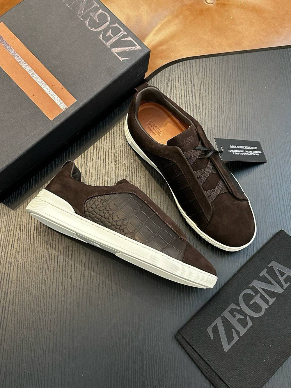 Кеды Zegna