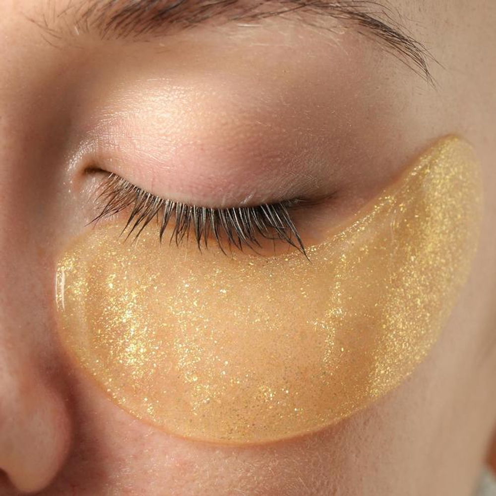 Гидрогелевые патчи для глаз Stay Beautiful с частицами золота