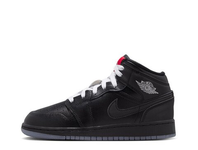Баскетбольные кроссовки Air Jordan 1 Mid SE "Black Metallic Reimagined" (GS)
