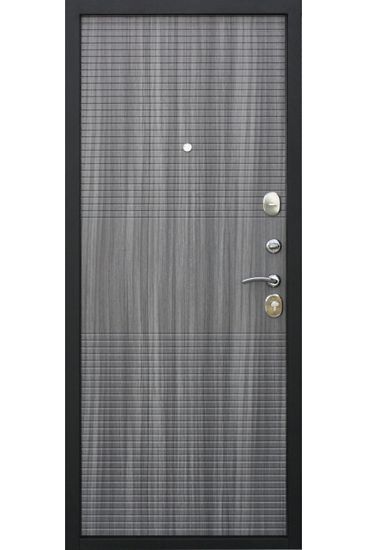 Дверь металлическая Гарда 7.5 Муар Царга Венге тобакко