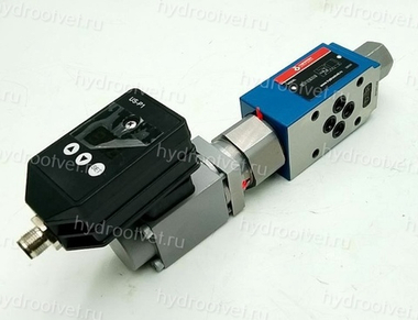 ZDREE6VP2-1X/315MG24K24F1M - Пропорциональный редукционный клапан Ду6 со встроенным усилителем, сигнал F1 = 4…20мА, давление регулировки до 315 бар, монтаж - модульный