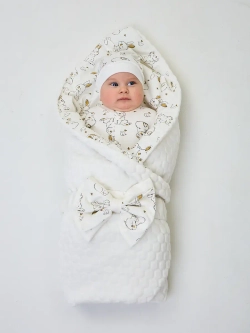 Конверт на выписку новорожденного лето без костюма