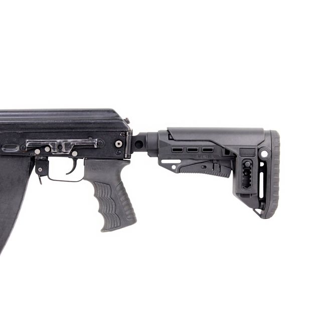 Складной приклад TBS Compact с подщечником на гражданские аналоги АК-74М, DLG Tactical
