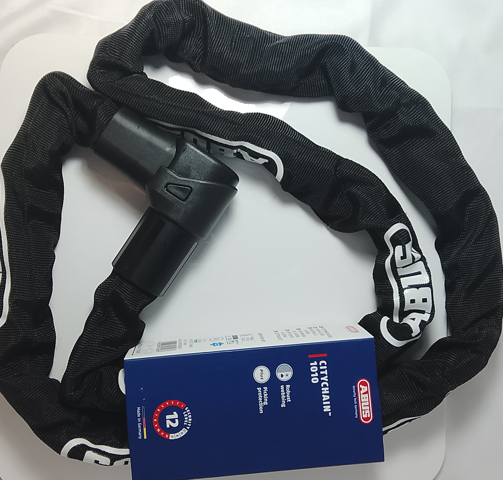 Цепь с замком 1010/170 black City Chain