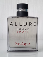 Chanel Allure Homme Sport Superleggera 100ml (Коробка парфюма без слюды, парфюм новый, распаковка для фото)
