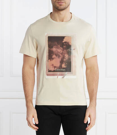 Футболка Calvin Klein - бежевый(K10K112758)