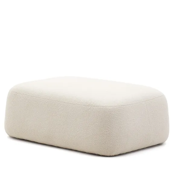 Банкетка Martina 123x85 см, бежевое букле