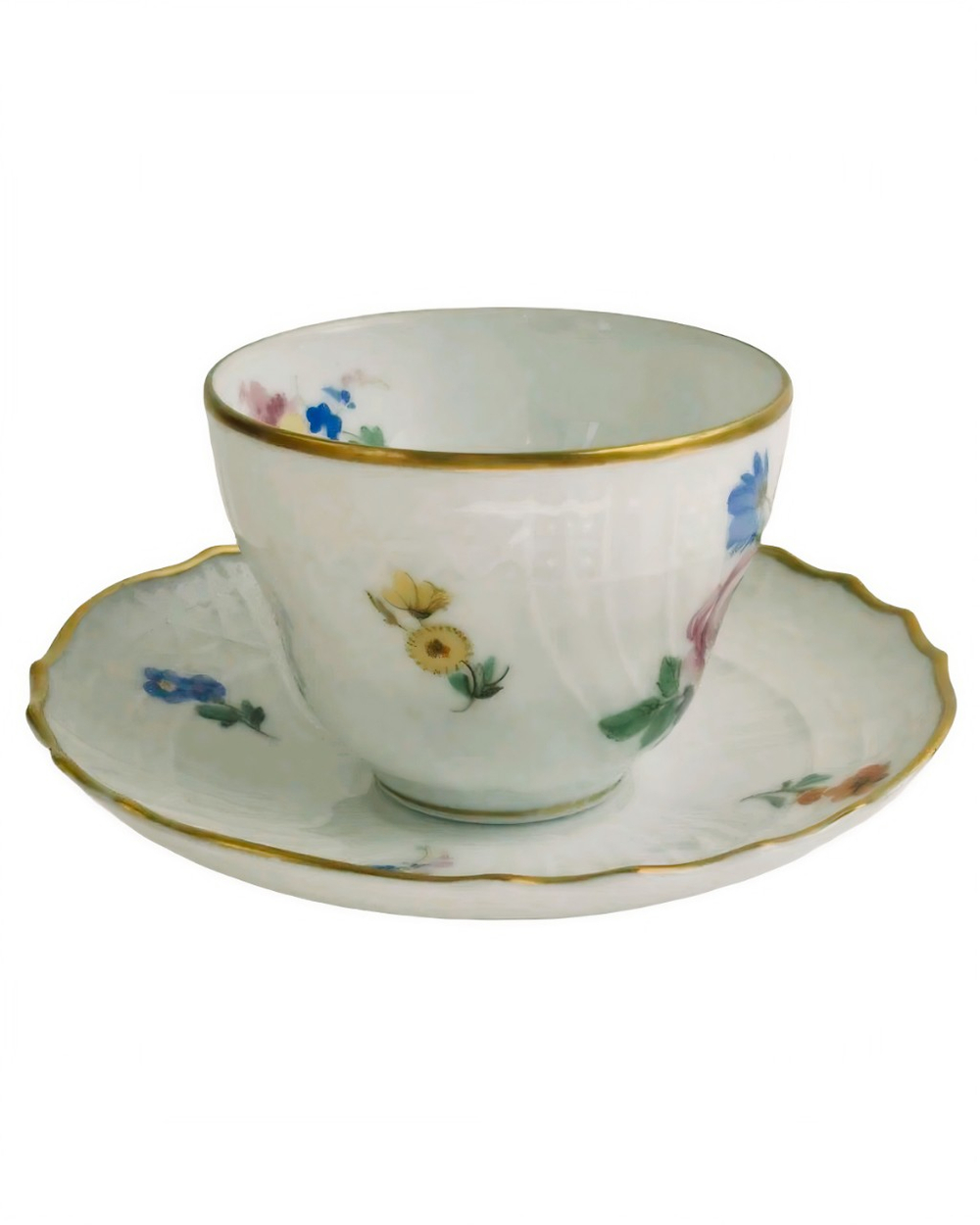 Чайная пара "Цветы" Hutschenreuther Германия