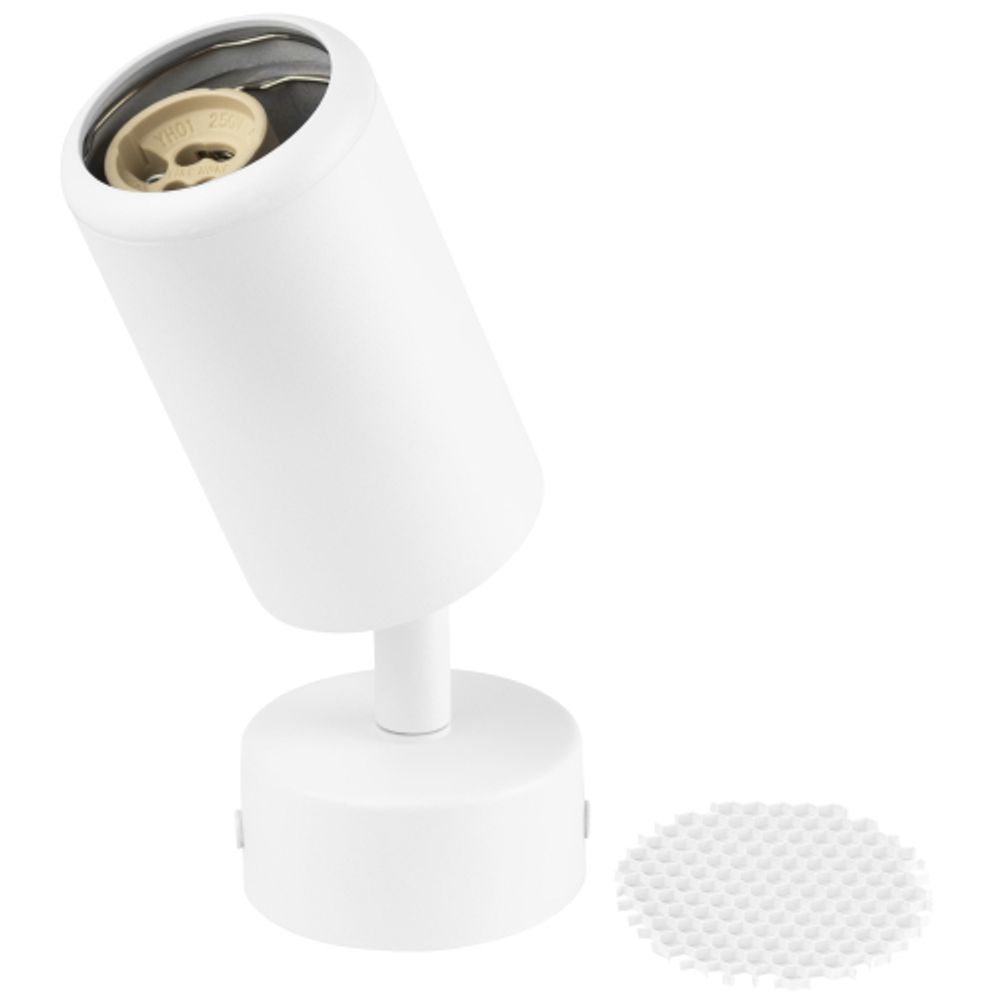 Светильник настенно-потолочный спот ЭРА OL55 WH MR16 GU10 IP20 белый