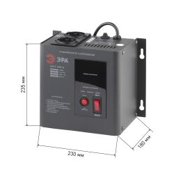 СННТ-1000-Ц ЭРА Стабилизатор напряжения настенный, ц.д., 140-260В/220/В, 1000ВА | Настенные