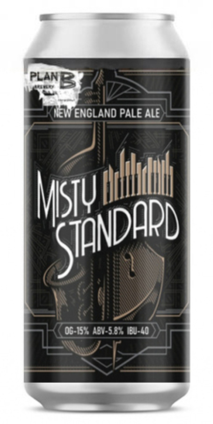 Пиво План Б Мисти Стандарт / Plan B Misty Standard 0.5 - банка