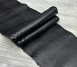 Praga Lux Black (0,8-1,0 мм) натуральная кожа питона