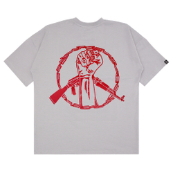Футболка HOOK "Кулак" Серый