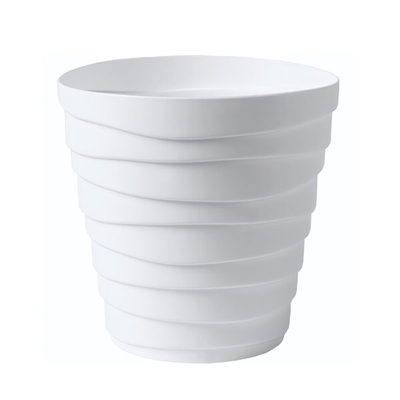 Кашпо "Бархан" (1,4л) Цв. Белый