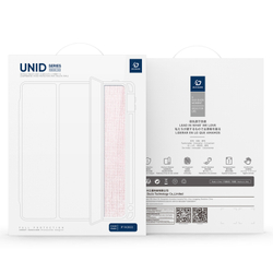 Чехол книжка розового цвета от Dux Ducis для iPad 10 (2022-) и iPad 11 (2025-), серия Unid Series Case