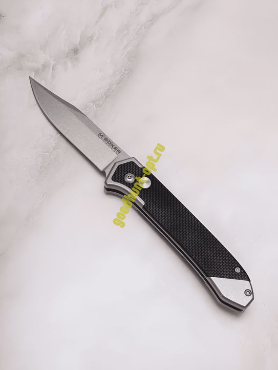 Тактический складной автоматический нож BOKER MAGNUM Черный