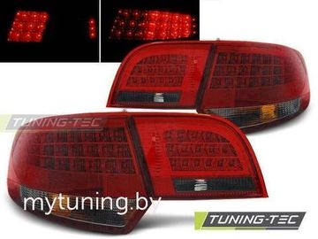 Задние фонари Audi A3 8P sportback red smoke led