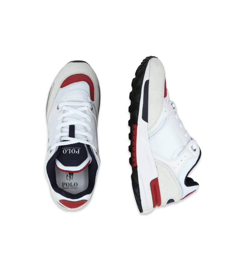 кожаные кроссовки POLO RALPH LAUREN - белый(809846186)