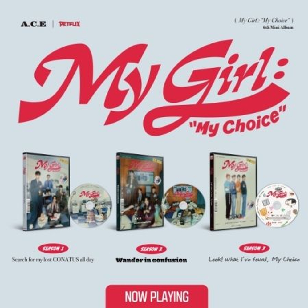 Альбом A.C.E - MY GIRL : MY CHOICE 6th Mini Album RANDOM Version